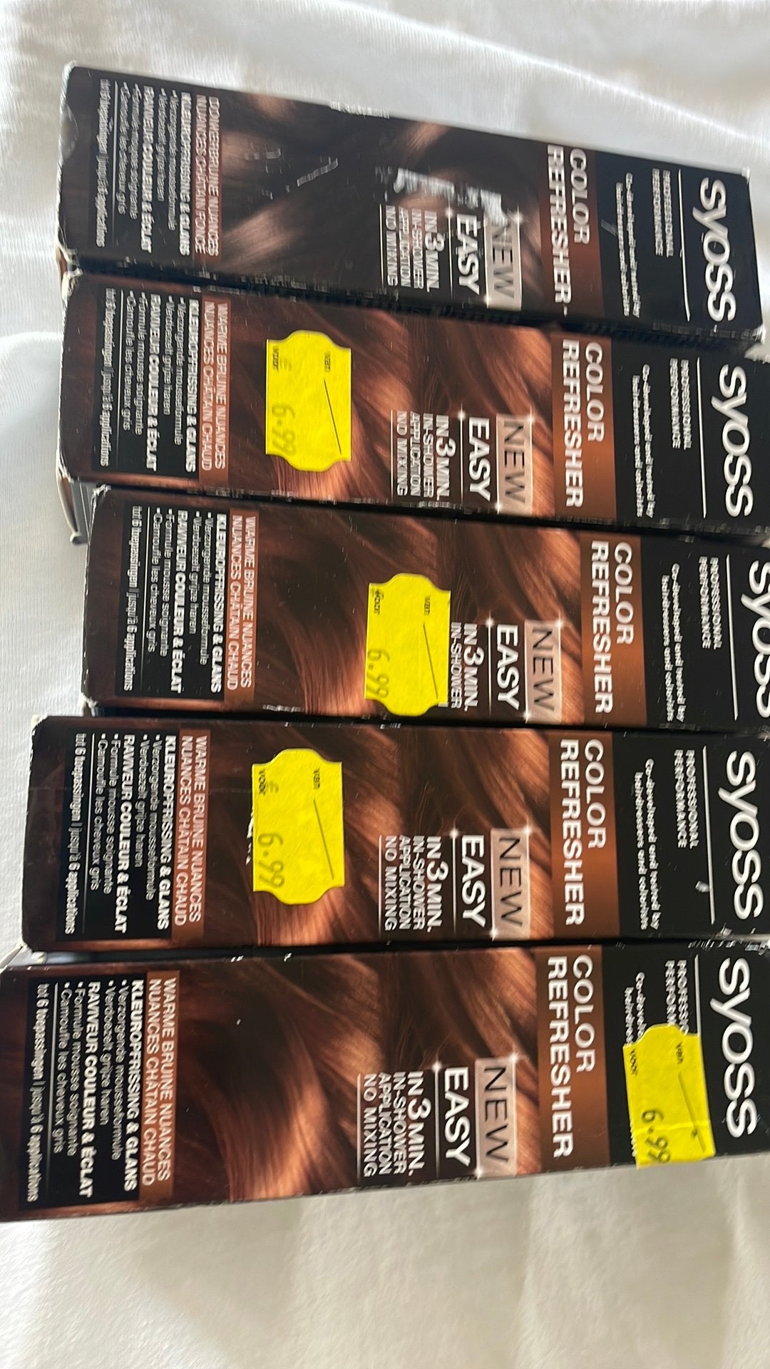 SYOSS COLOR REFRESHER DIV KLEUREN ALLEMAAL NIEUW, Ophalen of Verzenden, Nieuw, Haarverzorger of -hersteller