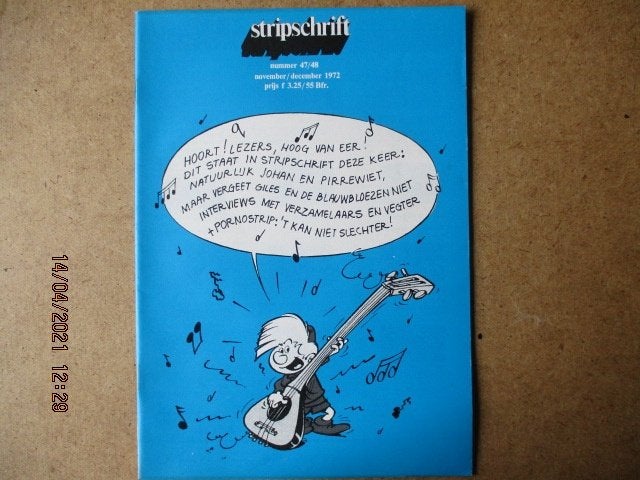 adv1090 stripschrift 47/48, Eén stripboek, Ophalen, Gelezen