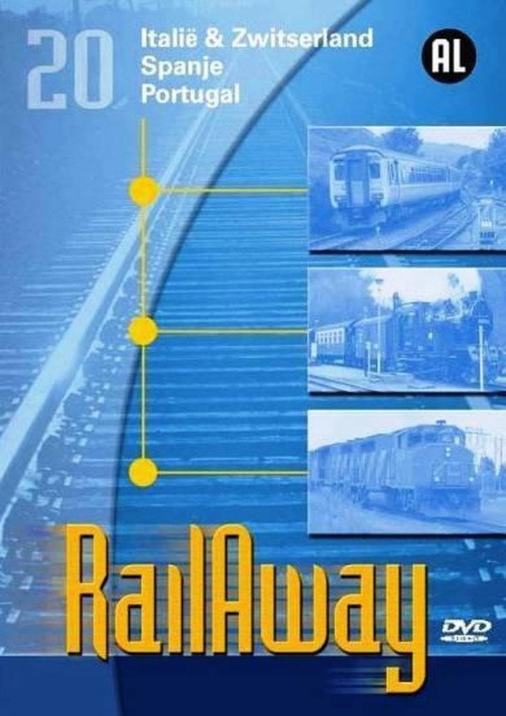 Rail Away Deel 20 Italie Zwitserland Italie Spanje Portugal, Alle leeftijden, Verzenden, Zo goed als nieuw, Natuur