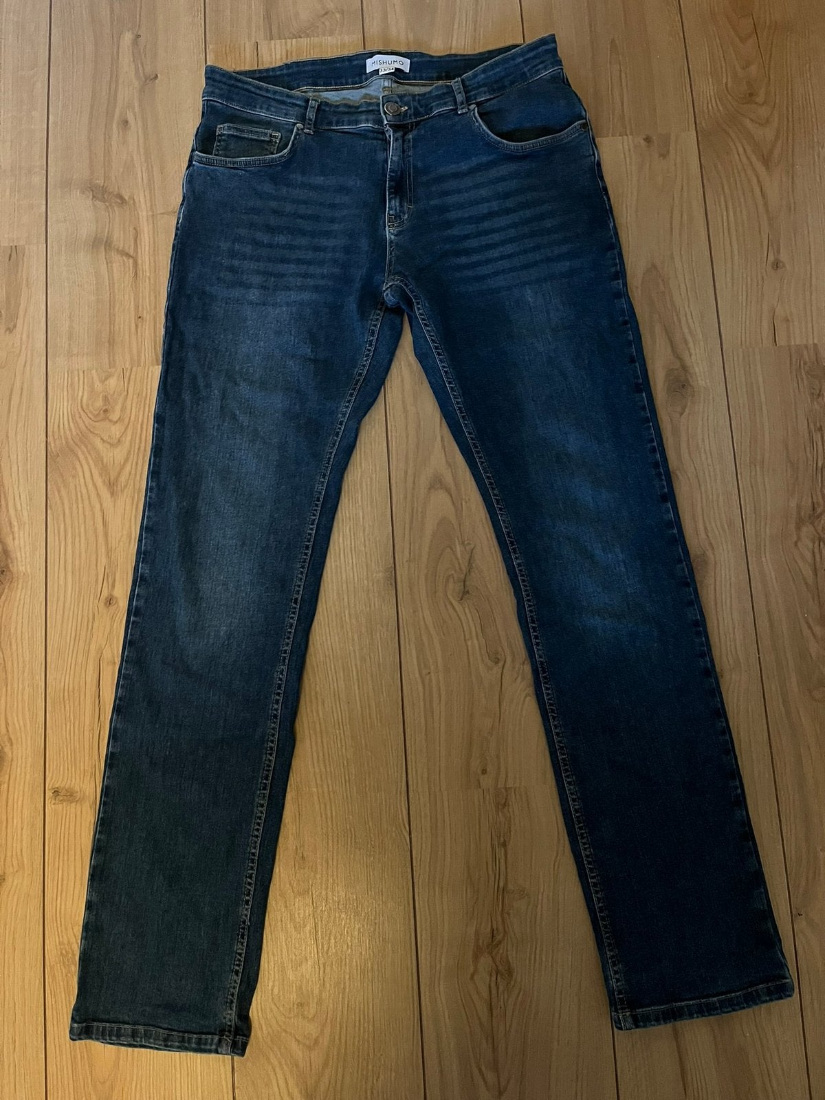 Mooie jeans van Mishumo - als nieuw!, Ophalen of Verzenden, Zo goed als nieuw, Blauw, W33 - W34 (confectie 48/50)