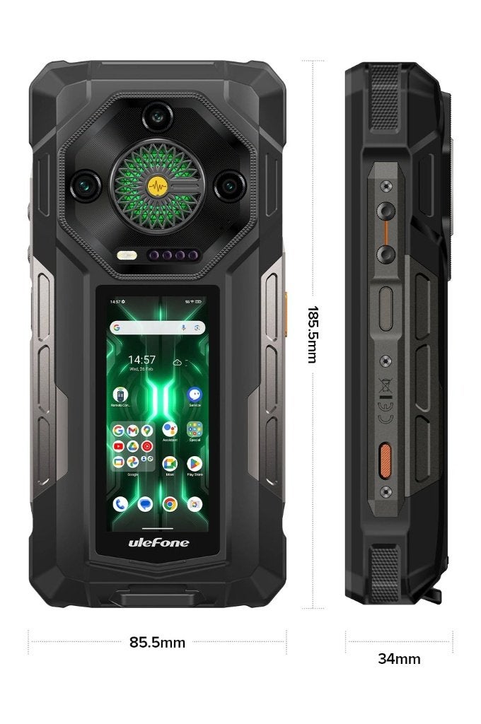 ulefone armor 33 pro, Ophalen of Verzenden, Zo goed als nieuw, 512 GB, Gps