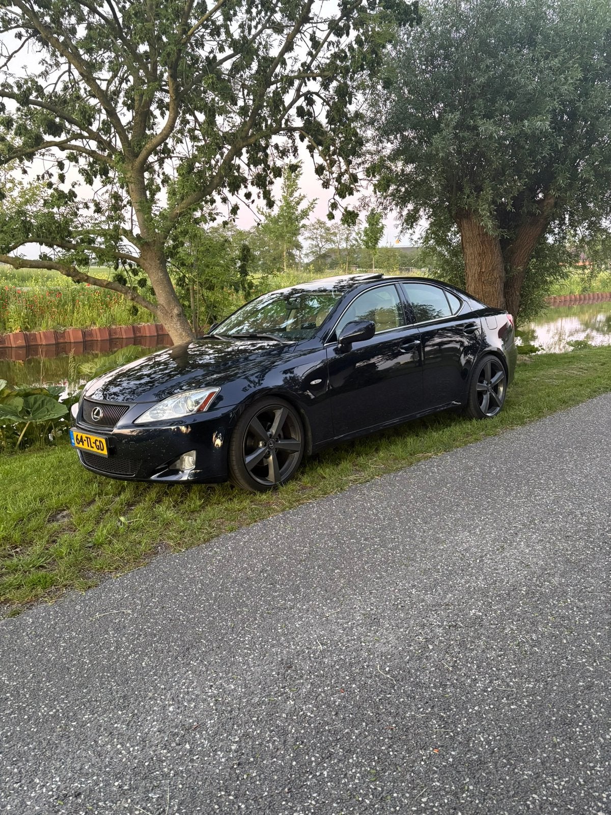 Lexus IS 250 2.5 AUT 2006 Blauw, Auto's, Lexus, Achterwielaandrijving, 1535 kg, Blauw, 6 cilinders