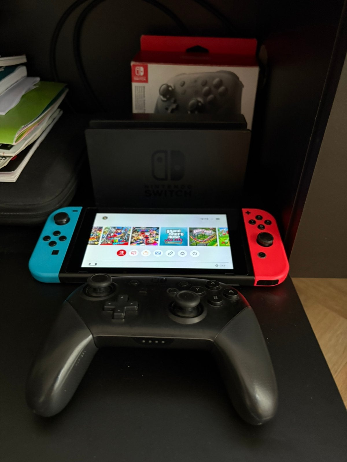 Nintendo switch (XAJ7 model), Ophalen, Zo goed als nieuw, Met 1 controller, Switch Original
