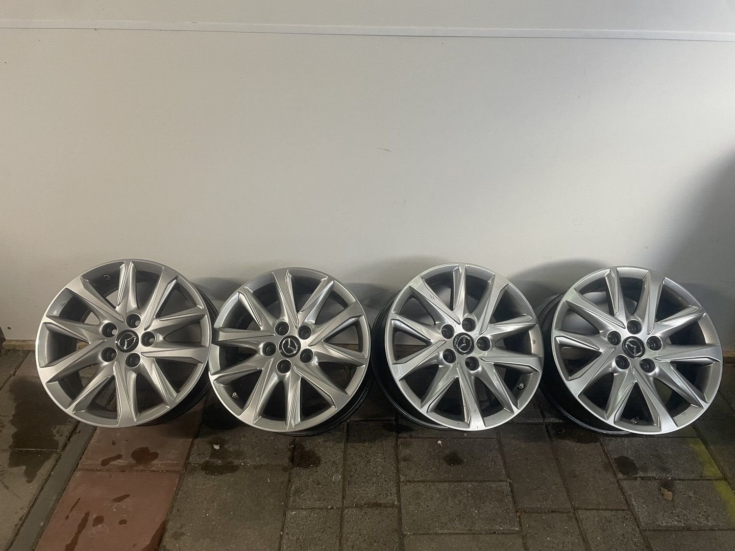 Originele 17 inch Mazda CX-5 Velgen (5x114.3 - ET45), Ophalen, Gebruikt, Velg(en), -