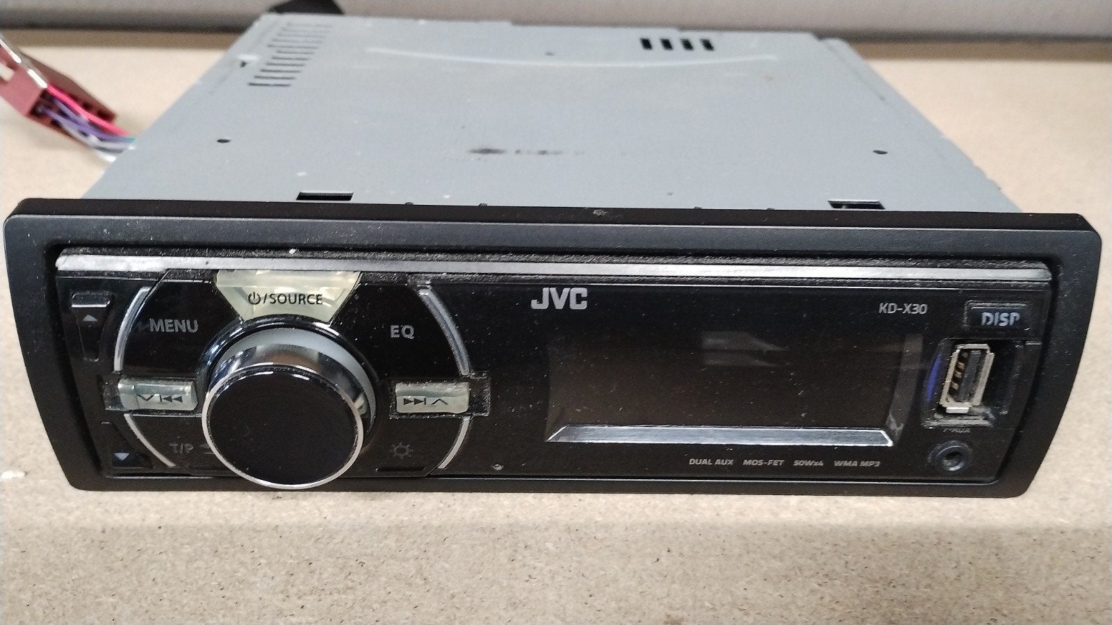 JVC KD-X30 Autoradio - USB/AUX - Goede staat, Ophalen, Gebruikt