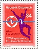 OOSTENRIJK 1983 Pacemaker Symposium, Michel: 1738, Postfris., Verzenden, Postfris