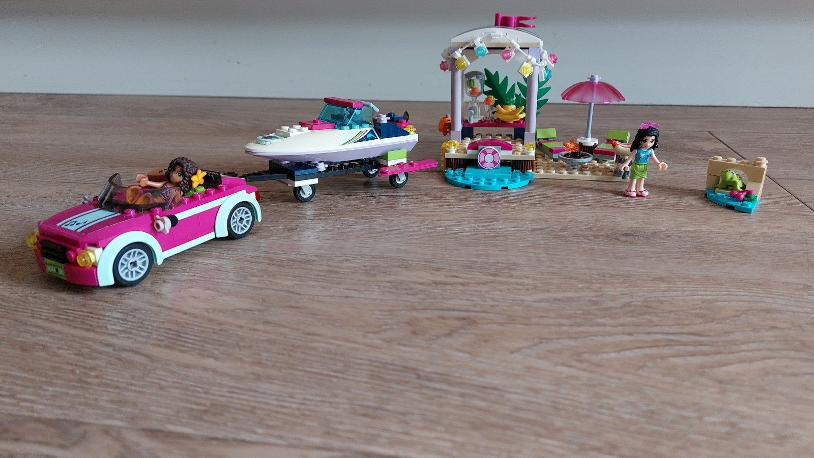 Andrea's speedboottransport (41316), Gebruikt, Lego, Compleet, Friends