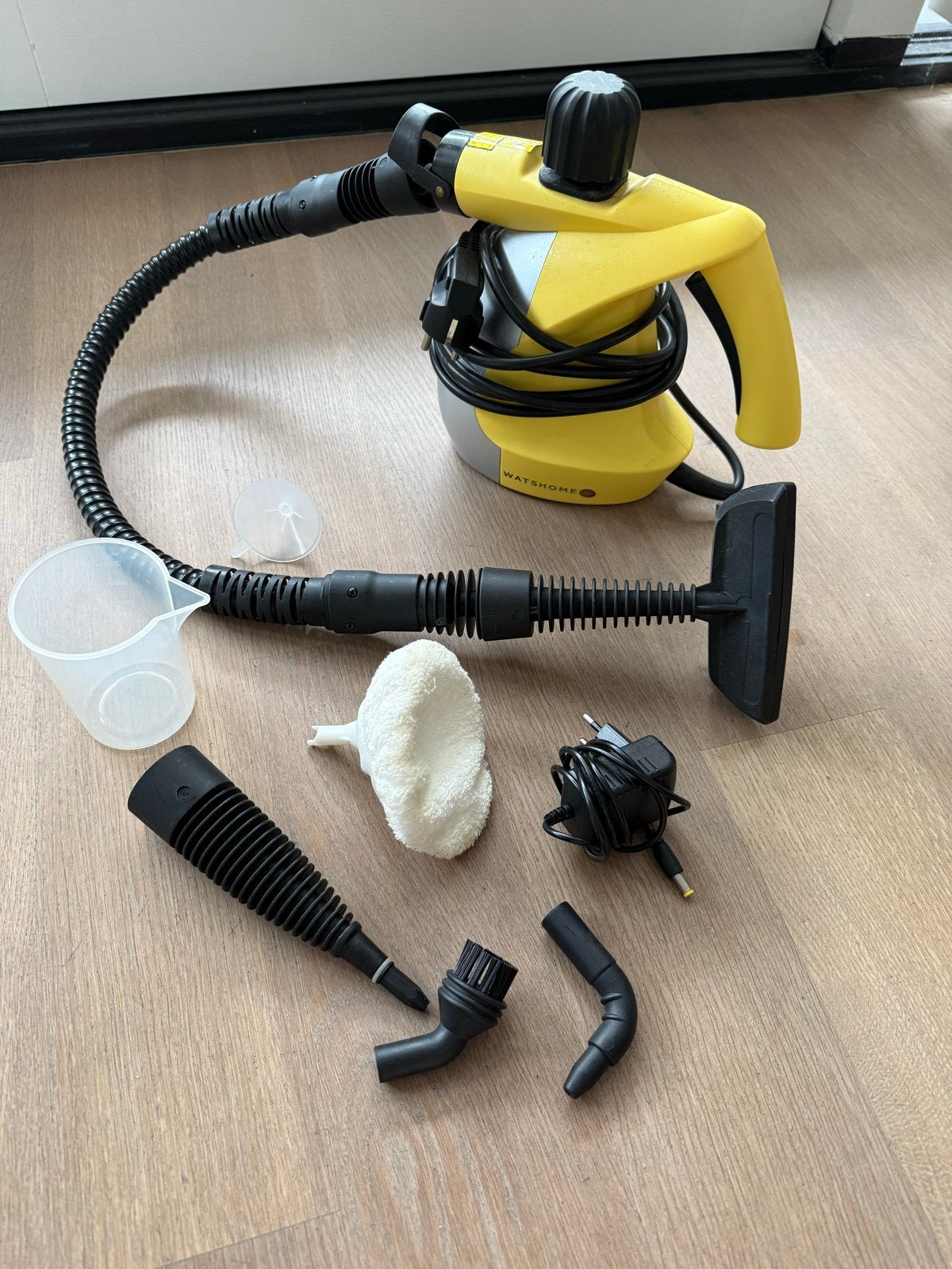 Watshome Stoomreiniger - Compact en Krachtig, Witgoed en Apparatuur, Ophalen of Verzenden, Gebruikt, Stoomreiniger