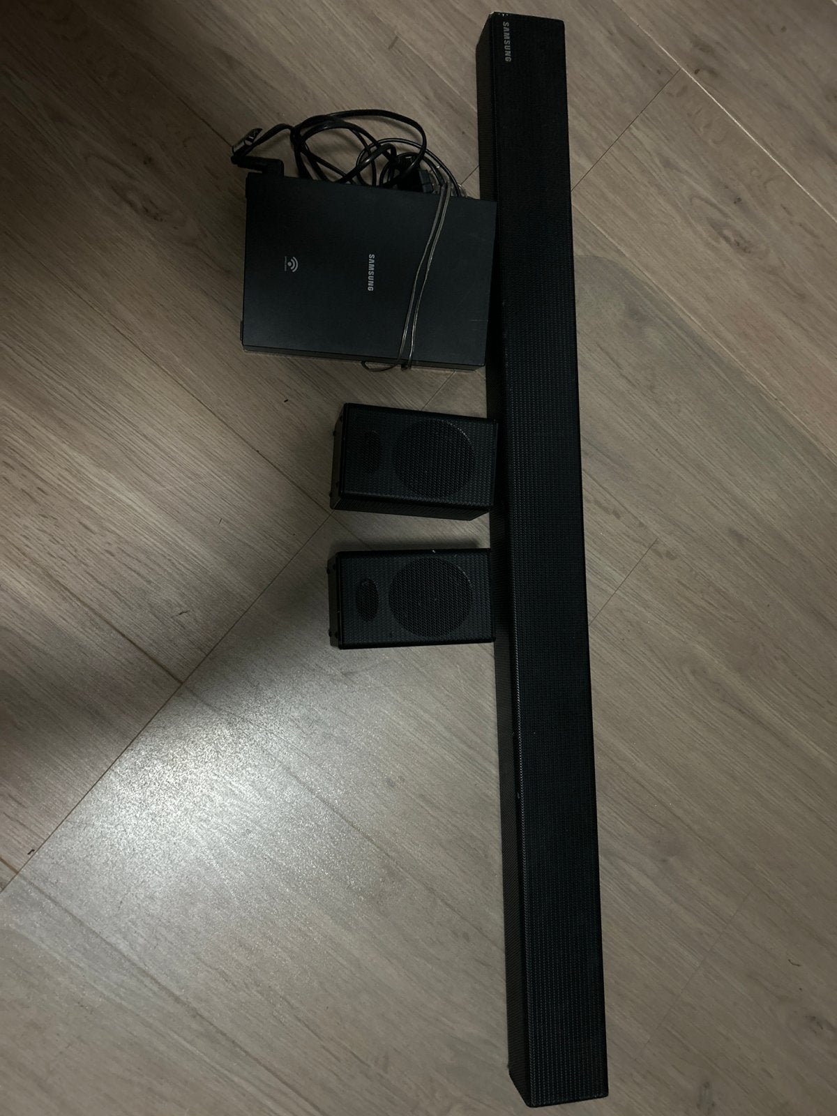 Samsung Soundbar HW-K470 met draadloze subwoofer en speakers, Ophalen, Bluetooth, Gebruikt