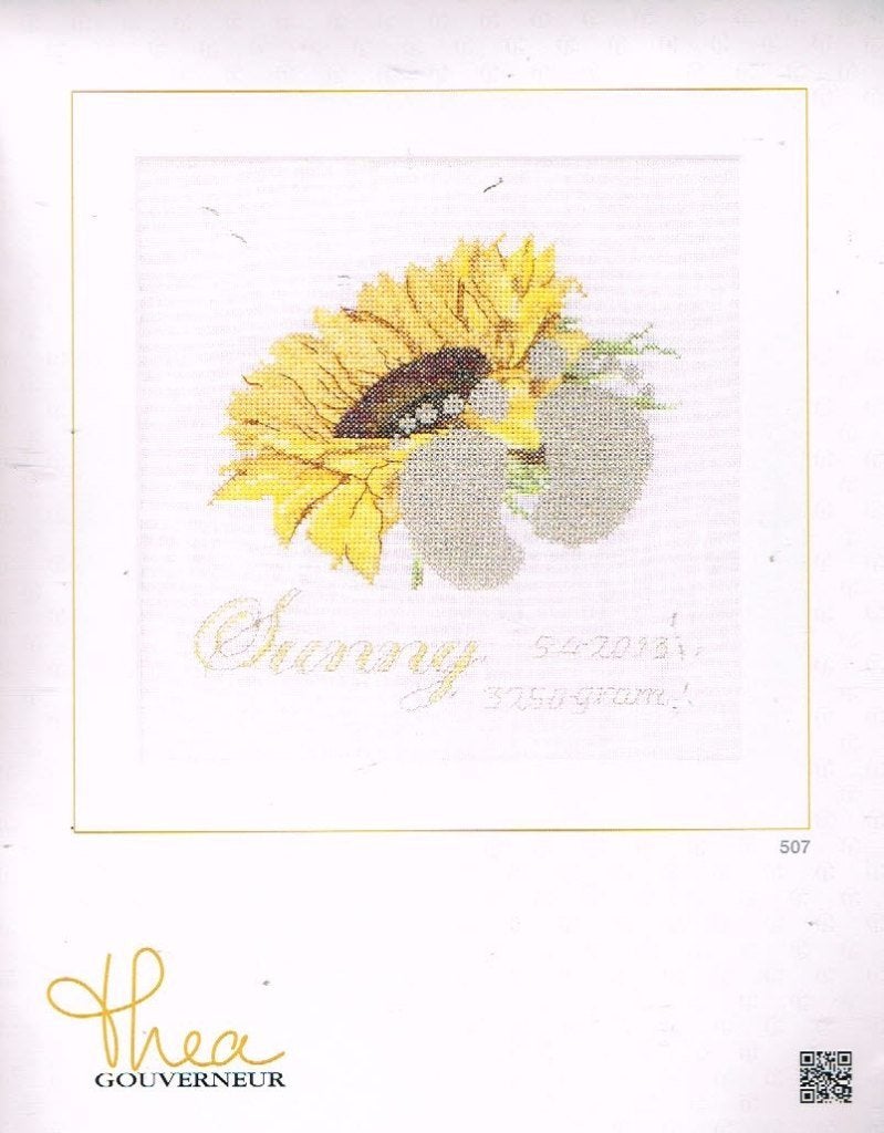 Cado thea gouverneur borduurpakket geboorte, SUNNY 507, Ophalen of Verzenden, Nieuw, Handborduren, Borduurpakket
