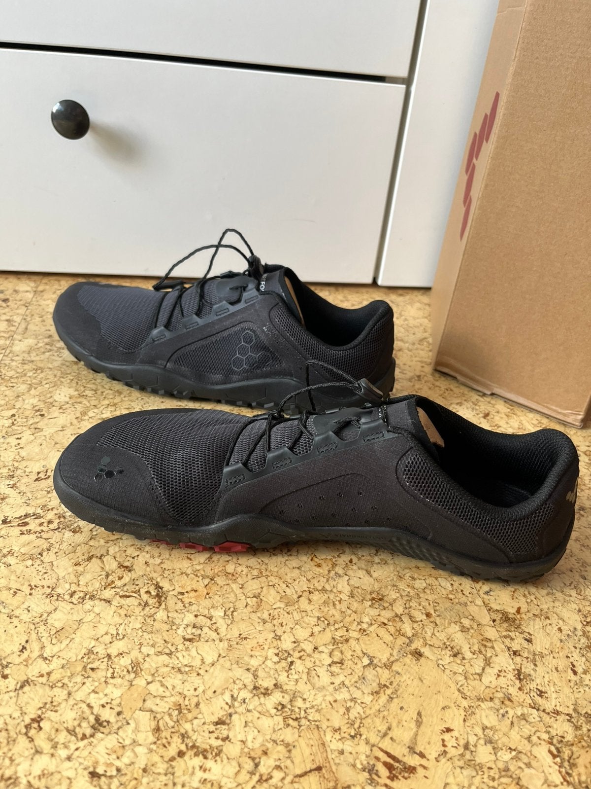 Vivobarefoot Primus Trail FG 3.5M, Zwart, Nieuw, Ophalen of Verzenden, Wandelschoenen of Bergschoenen