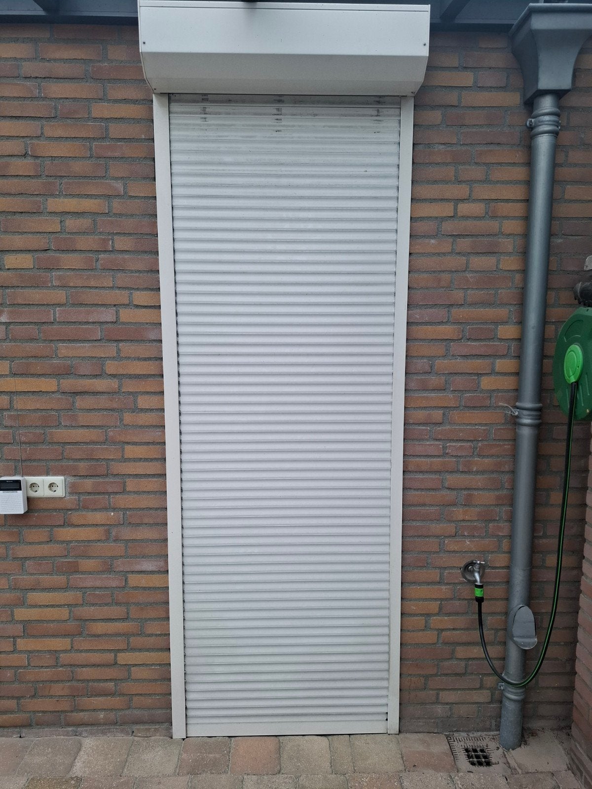 Elektrisch rolluik voor achterdeur - H 250 x B 92 cm, Gebruikt, 200 cm of meer, Minder dan 100 cm, Wit