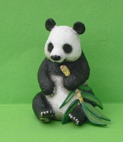 Schleich 14664 panda met bamboe, dierfiguur, Verzenden, Gebruikt, Overige soorten, Beeldje of Figuurtje