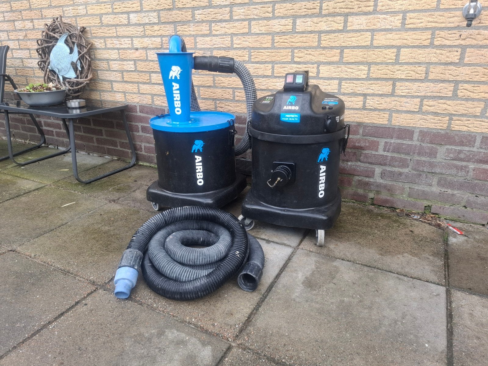 airbo stofzuiger met puin afscheider., Ophalen of Verzenden