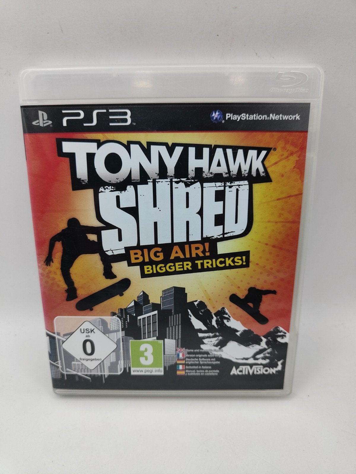 Tony Hawk Shred PS3 - Big Air! Bigger Tricks!, Activision, 1 speler, Ophalen of Verzenden, Sport