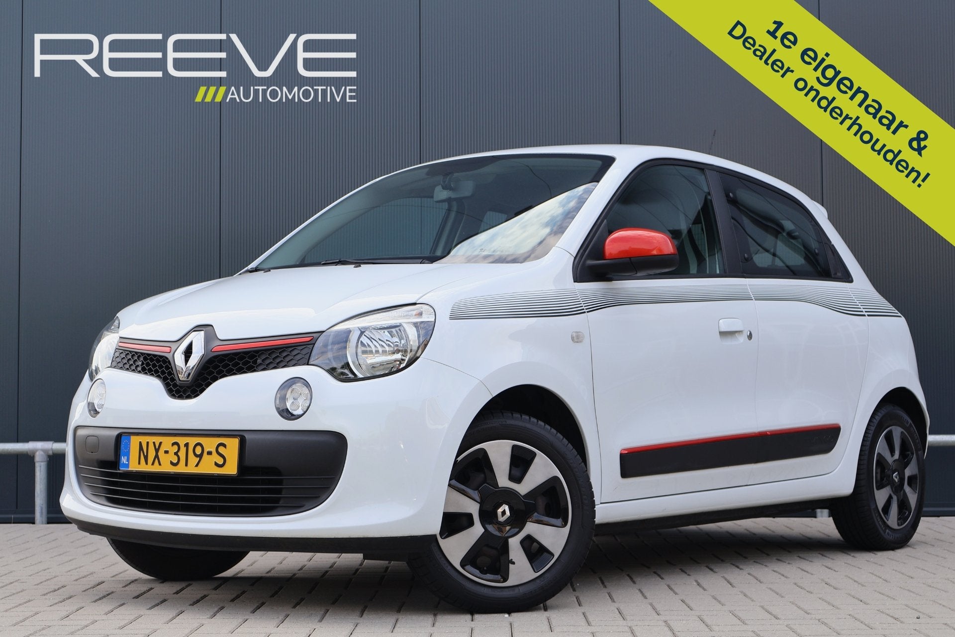 Renault Twingo 1.0 SCe Authentique | 1e eigenaar & dealer on, Auto's, Gebruikt, 840 kg, 4 stoelen, Wit