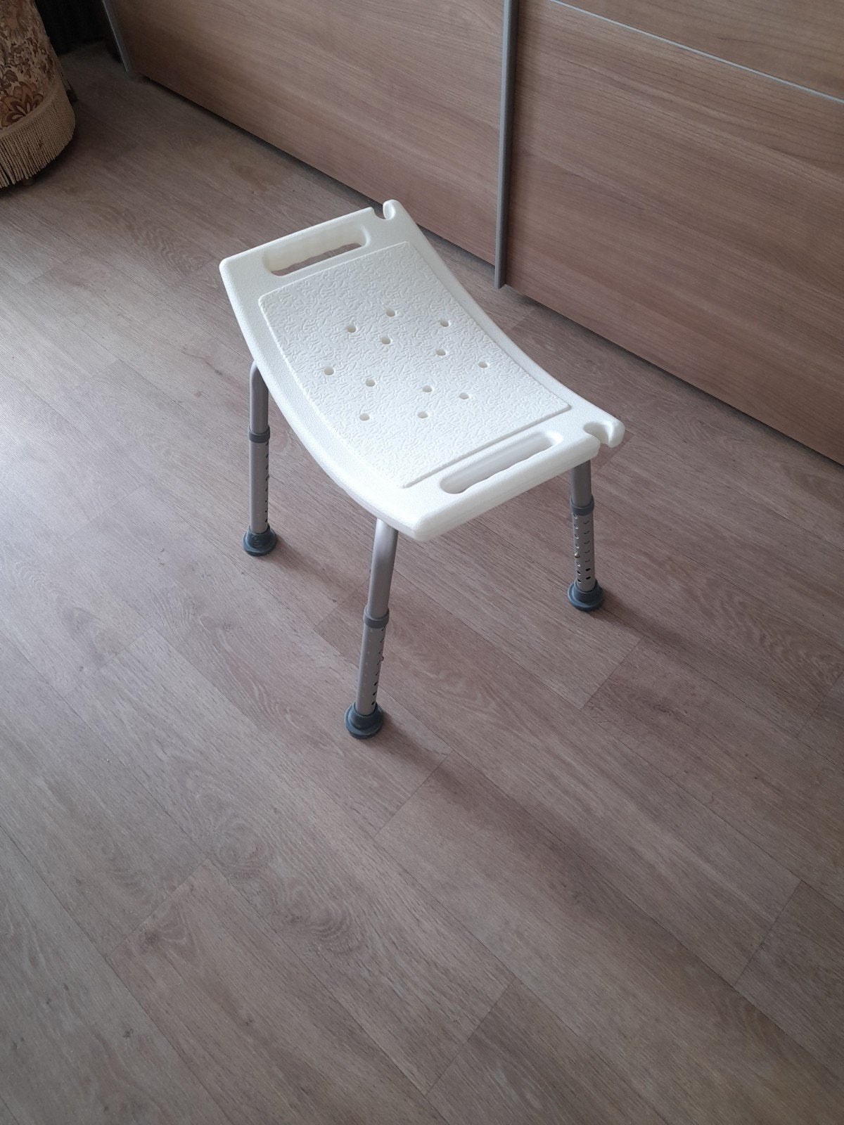 Douche krukje - nieuw en ongebruikt, Ophalen, In hoogte verstelbaar, Nieuw, Overige materialen