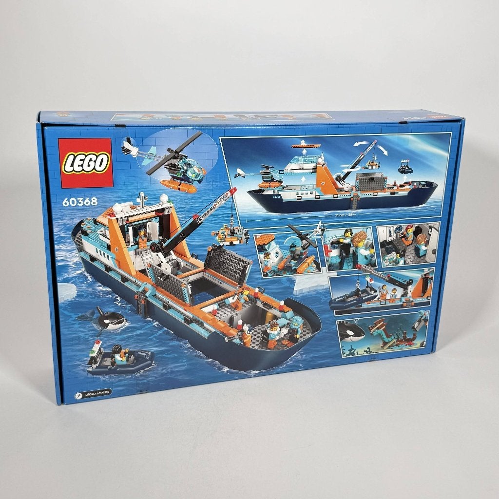 LEGO City 60368 Arctic Explorer Ship – Nieuw, City, Lego, Nieuw, Ophalen of Verzenden
