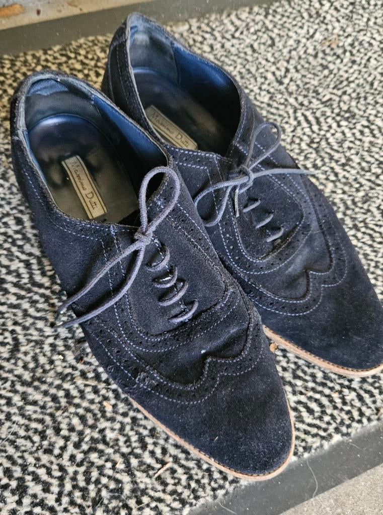 Damesveterschoen Massimo Dutti mt 39 blauw, Kleding | Dames, Schoenen, Masimmo dutti, Blauw, Ophalen of Verzenden, Zo goed als nieuw