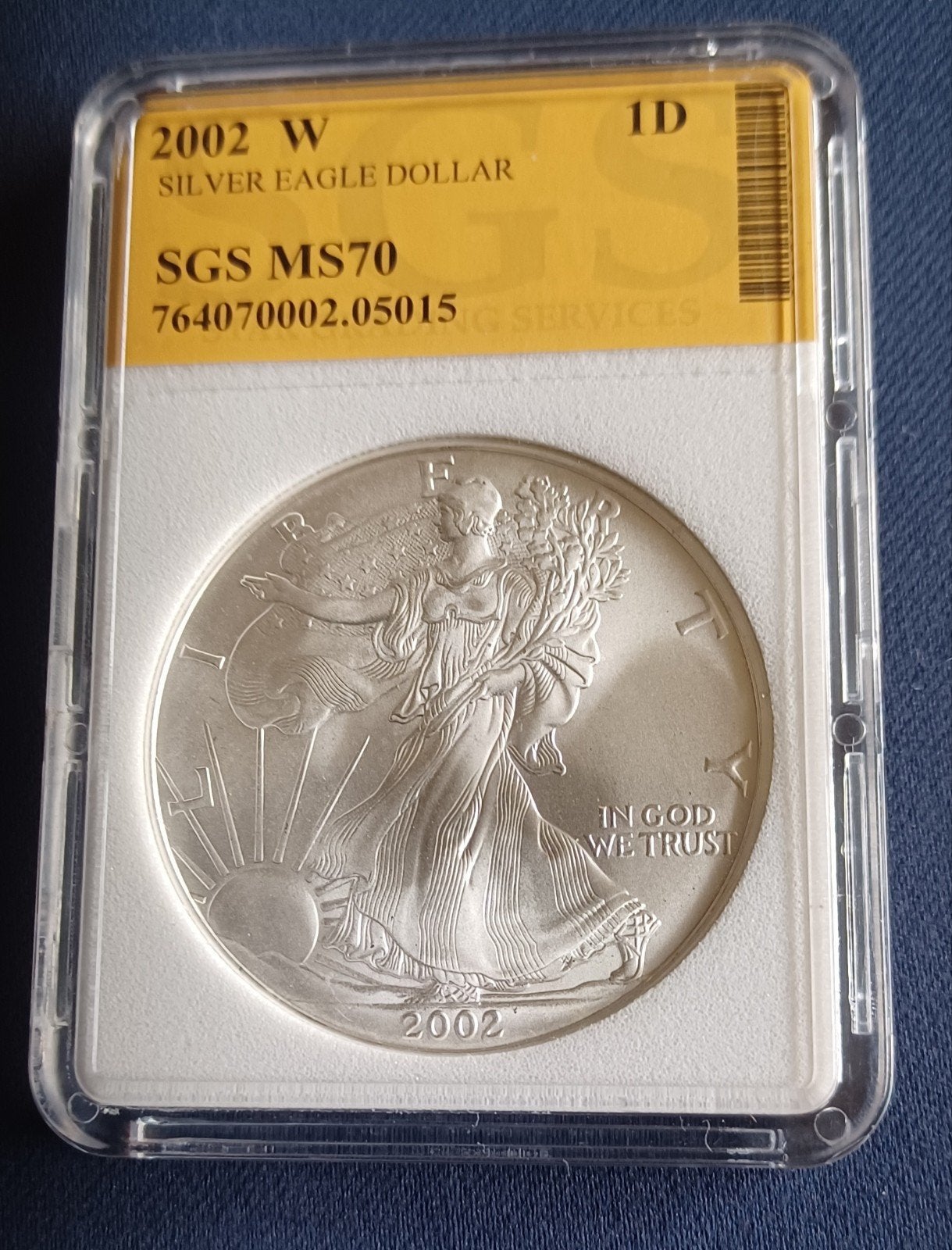 American Silver Eagle, Verzenden, Noord-Amerika, Zilver