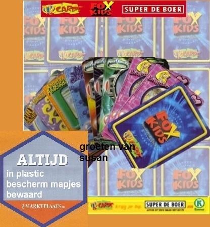 Fox kids tv cards foxkids (nostalgie tv), Verzamelen, Albert Heijn, Ophalen of Verzenden