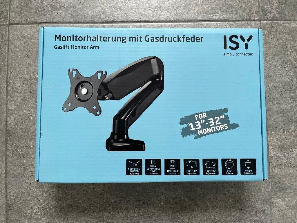 Monitor Arm - ISY, Ophalen of Verzenden, Zo goed als nieuw, Overige typen, Onbekend