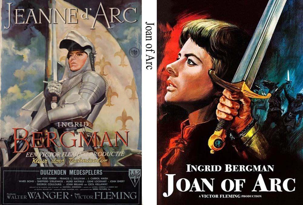 Joan of Arc 1948 met Ingrid Bergman, José Ferrer,, Alle leeftijden, Drama, Ophalen of Verzenden, Zo goed als nieuw