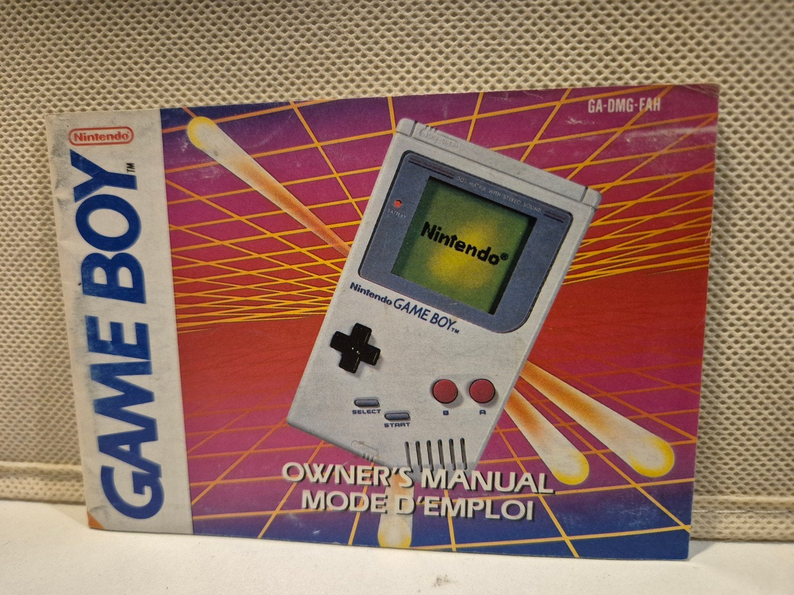 Game Boy Owner's Manual Game Boy Classic GA DMG FAH, Avontuur en Actie, 1 speler, Ophalen of Verzenden, Zo goed als nieuw