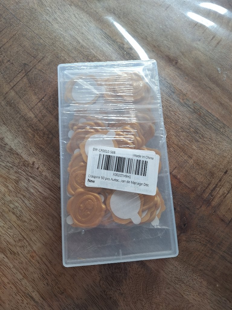 Envelop afsluiters nw 50 stuks, Diversen, Ophalen of Verzenden, Nieuw