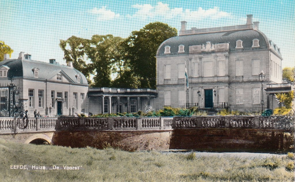 Eefde   -   Huize De Voorst  ,  1969              =0009=, Verzamelen, Ophalen of Verzenden, 1960 tot 1980, Gelopen, Gelderland