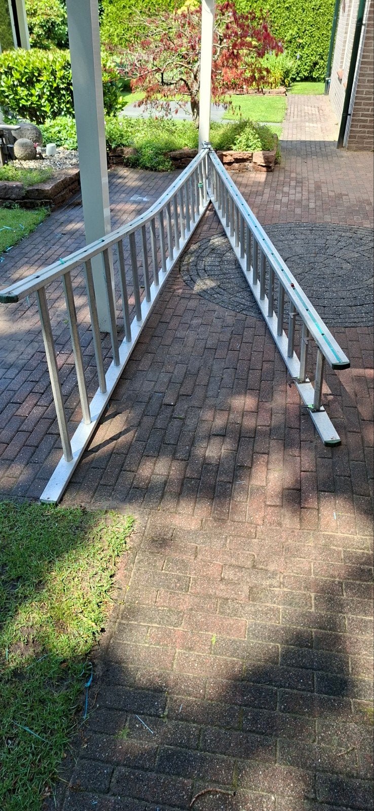 Ladder, Ophalen, 4 meter of meer