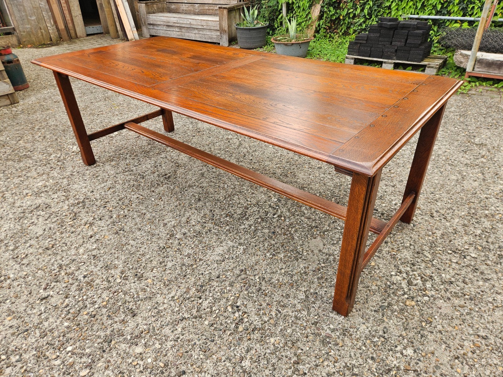 Nette tafel Jugendstil, Ophalen