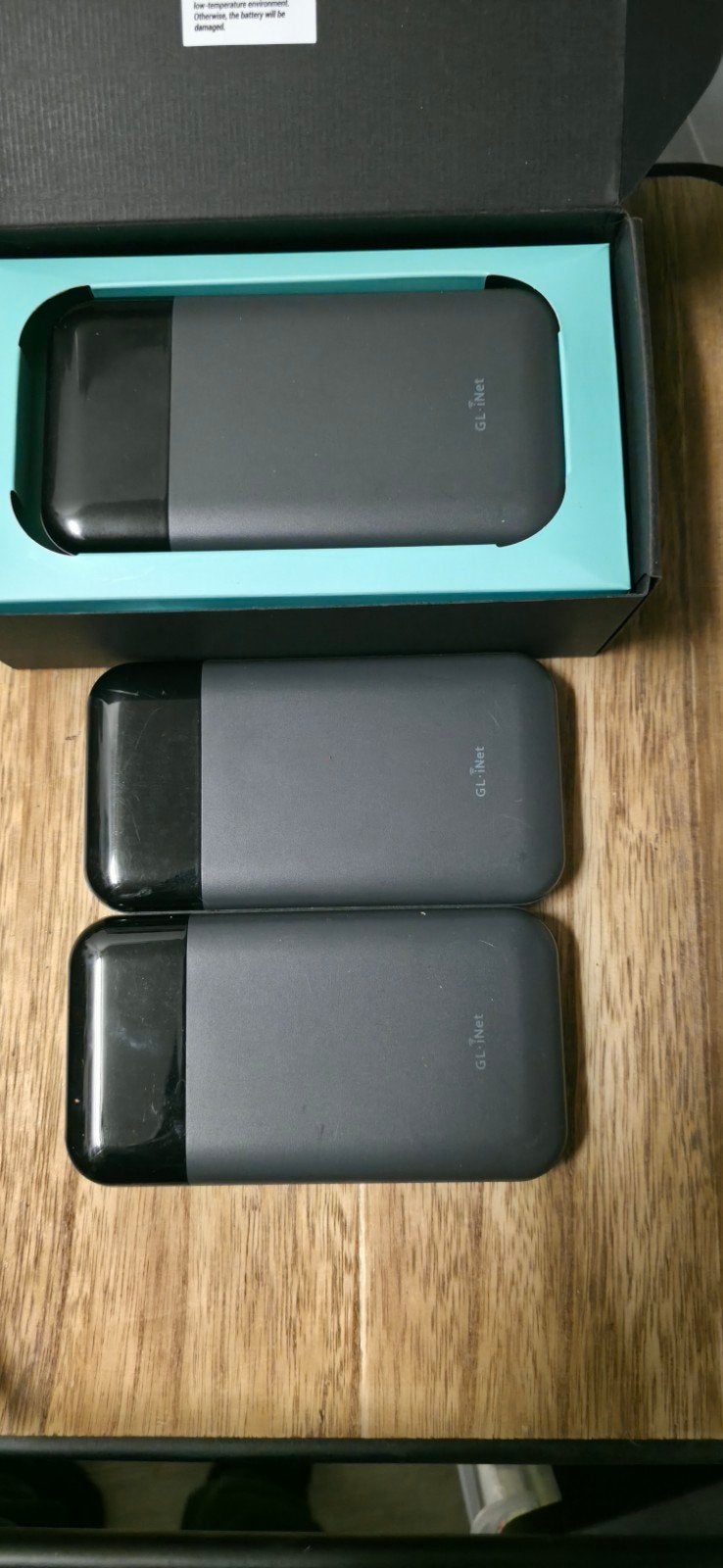 Mudi GL-E750 Portable 4g Lte Mobiele WiFi Smart Router(3 st, Ophalen of Verzenden, Zo goed als nieuw, Router met modem, GL.iNet