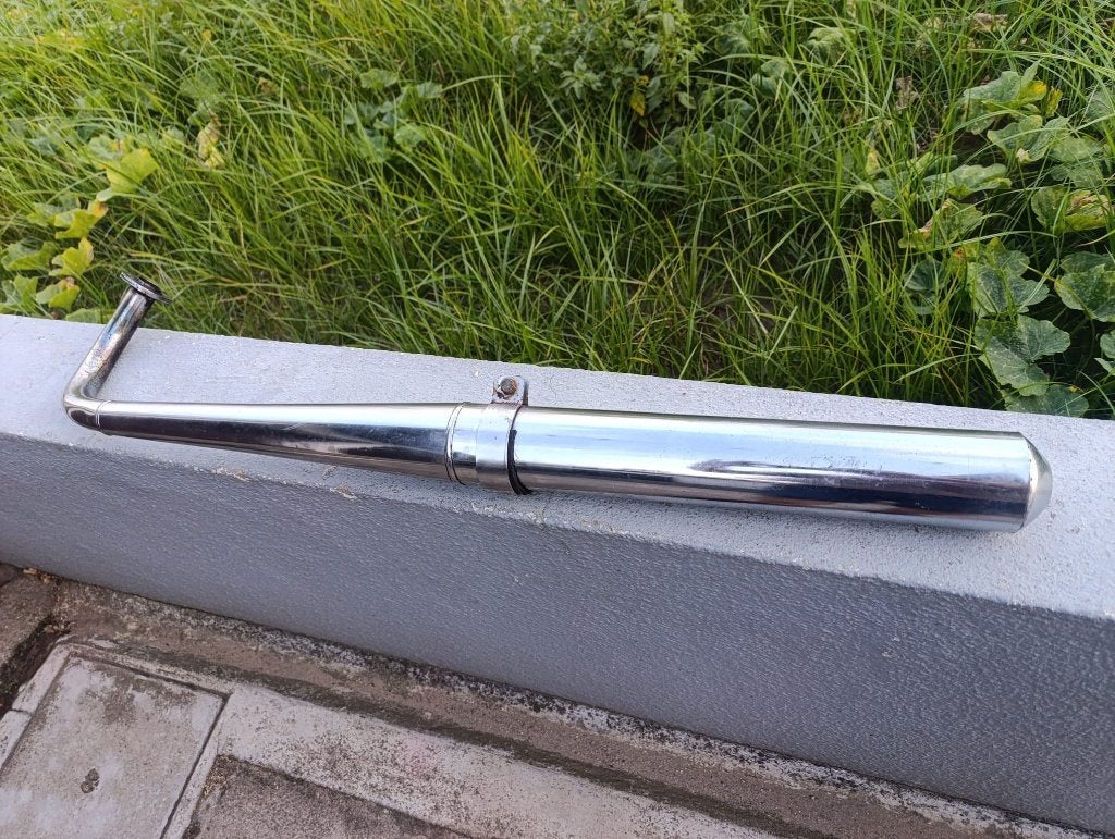 Exaust sachs hercules 80cc, original, Ophalen of Verzenden, Blok, Overige merken