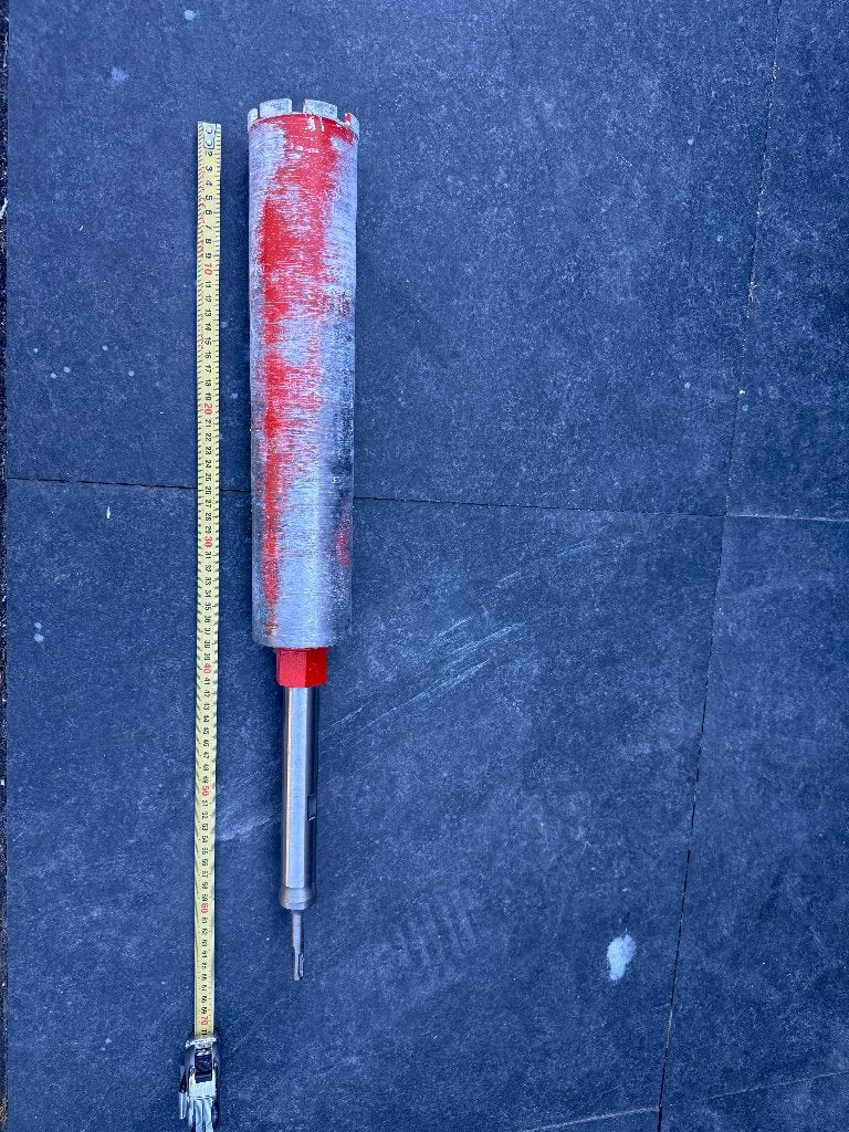 Diamantboor 76 mm, Ophalen of Verzenden, Gebruikt