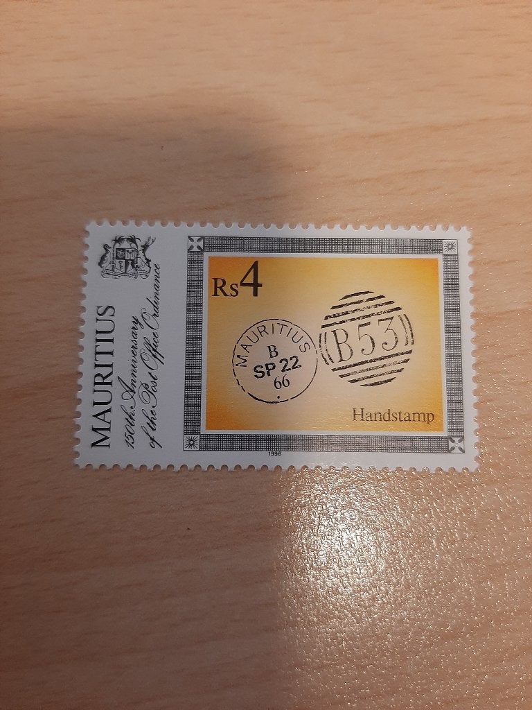 Mauritius herdenkingszegel, Postzegels en Munten, Postzegels | Afrika, Verzenden, Overige landen, Postfris