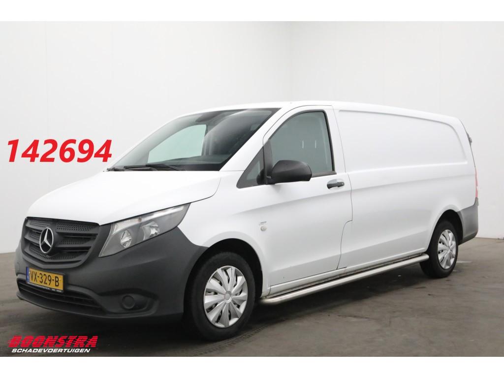 Mercedes-Benz Vito 109 CDI Extra Lang Airco Cruise AHK, Auto's, Voorwielaandrijving, Euro 5, Stof, Gebruikt