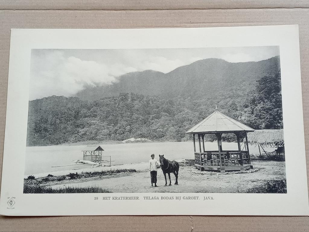 Foto gravure Nederlands Indië Indonesië 1910, Ophalen of Verzenden, Voor 1940, Zo goed als nieuw, Buitenland