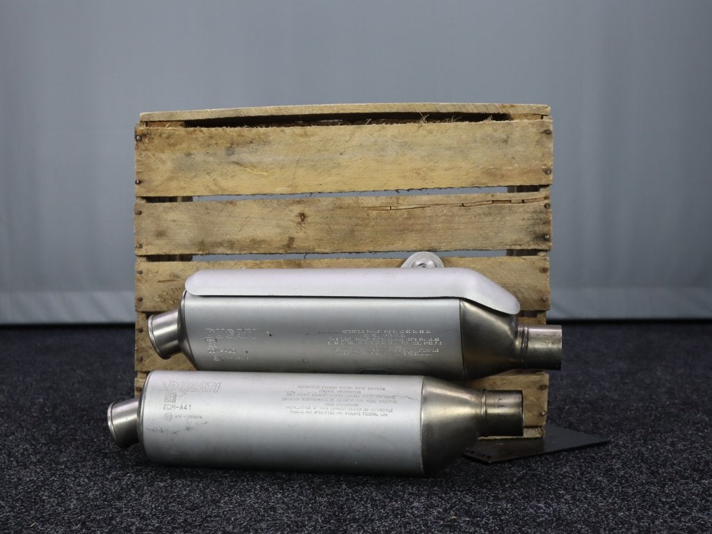 Originele uitlaten Ducati monster S4R 06-08, Motoren, Onderdelen | Ducati, Niet ingevuld, Niet ingevuld, Niet ingevuld