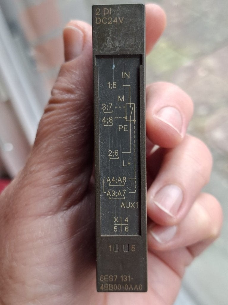 Siemens 6ES7131-4BB00-0AA0, Ophalen of Verzenden, Gebruikt