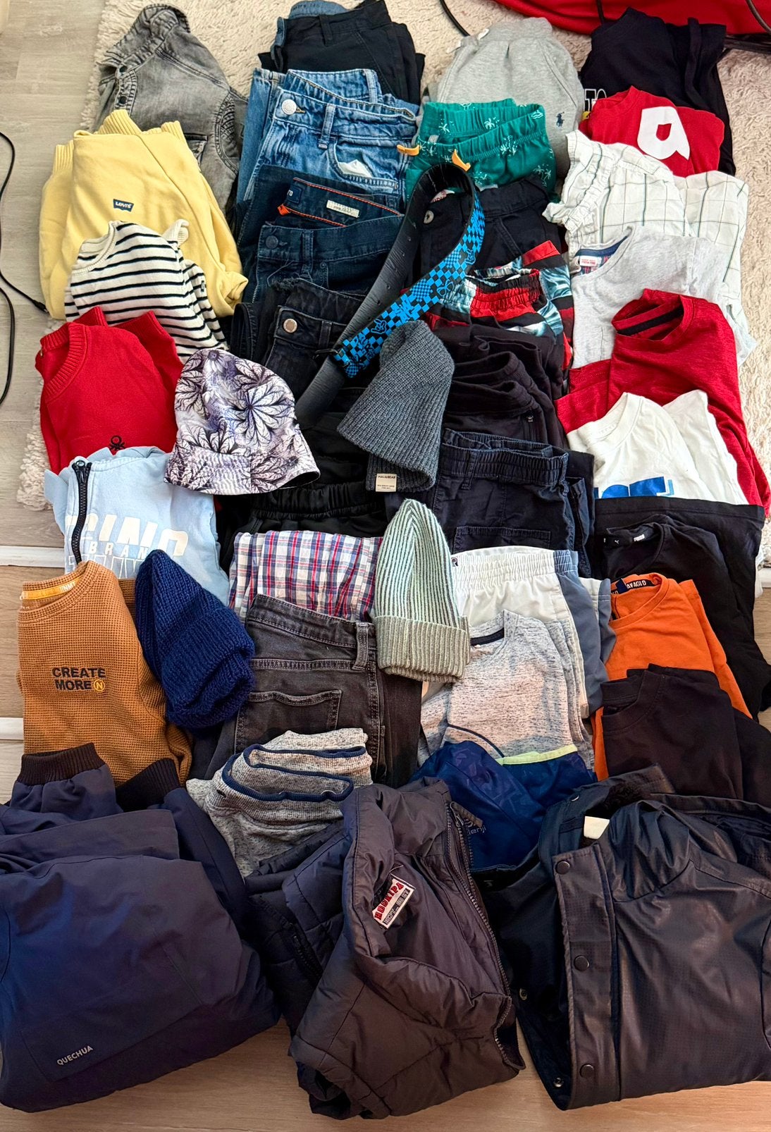 40 stuk Jongen kledigpakket 146-152, Ophalen, Zo goed als nieuw