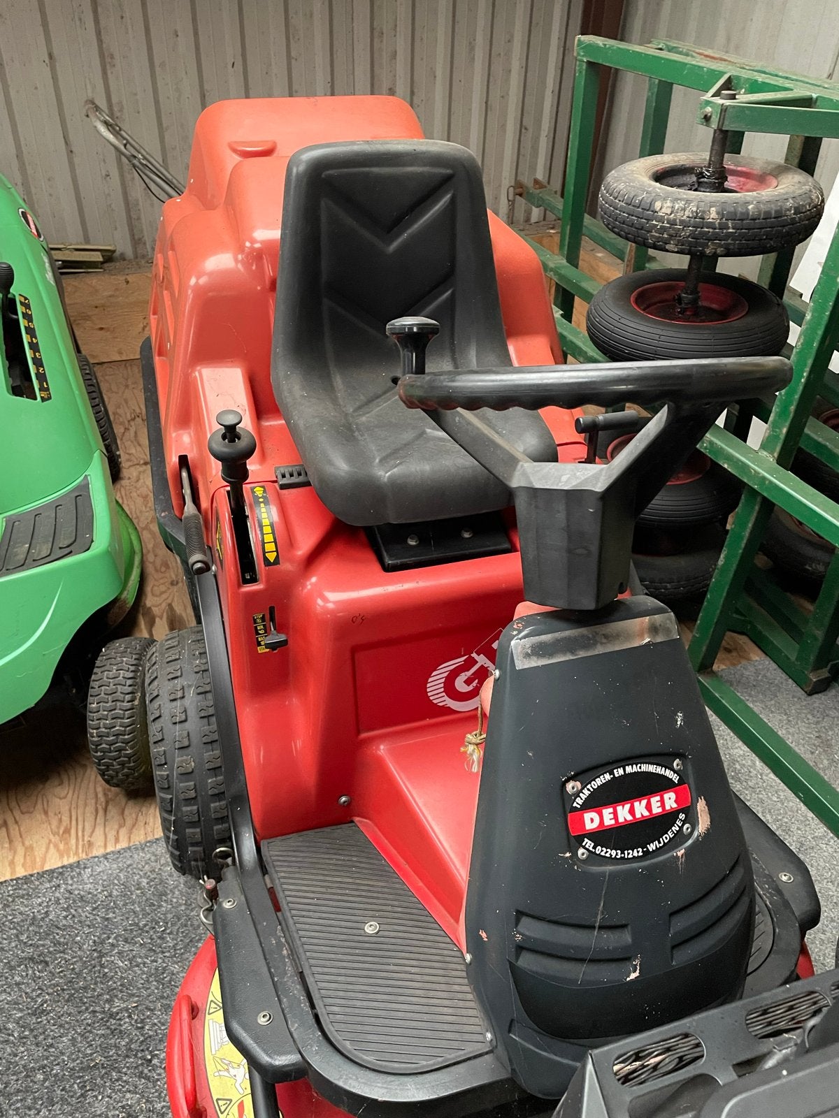 Gianni Ferrari Top Green zitmaaier - 12,5 HP, Ophalen, Gebruikt, Benzine