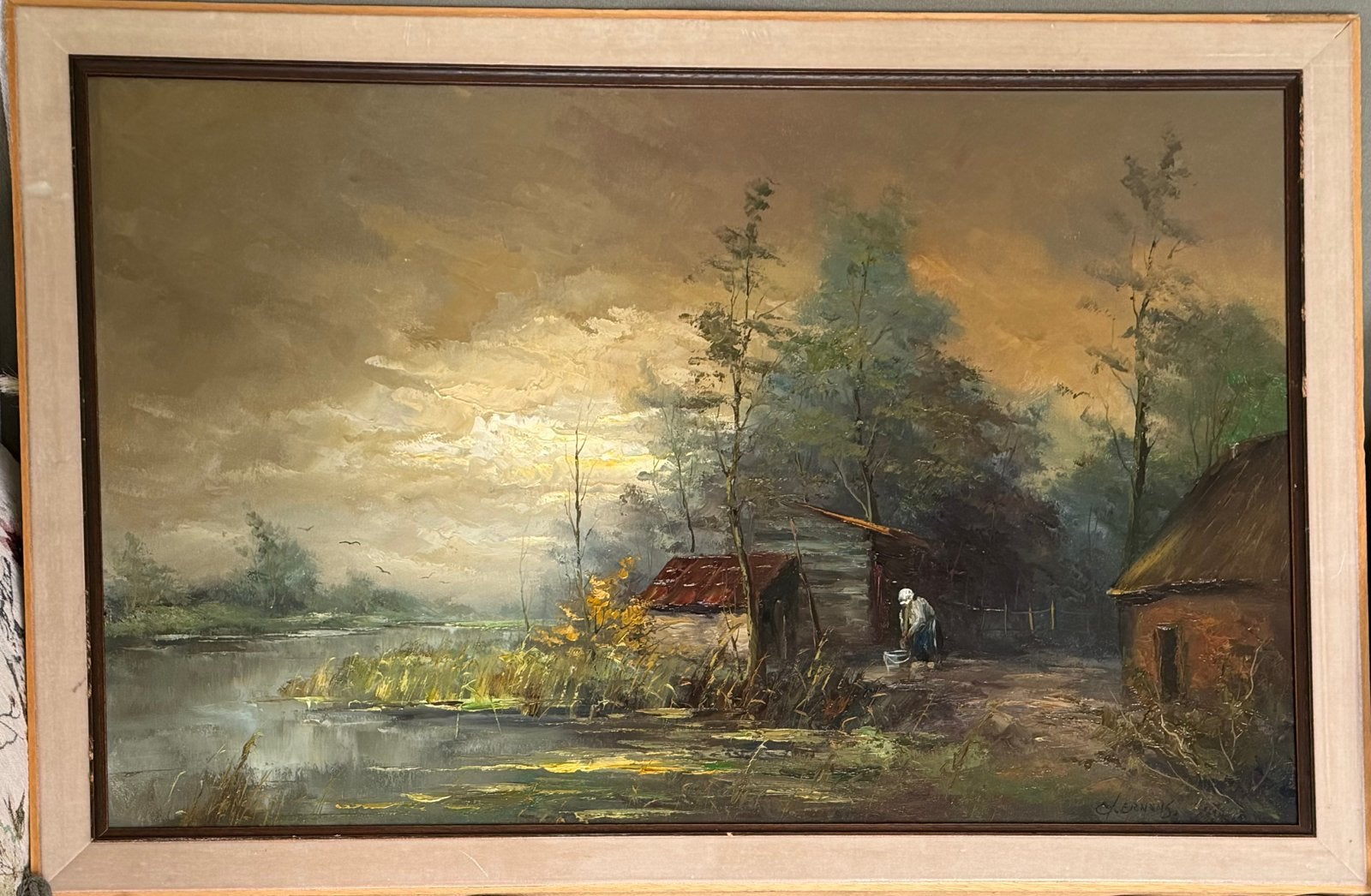 G.J. Ernens - aan t meer, Ophalen