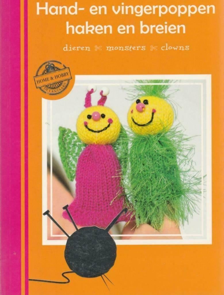 Hand en Vingerpoppen Haken en Breien (Home & Hobby)"", Ophalen of Verzenden, Zo goed als nieuw, Breien of Haken, Patroon of Boek