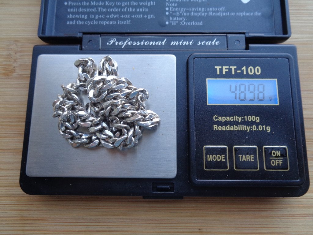 zilveren royale gourmet ketting met klauw sluiting [869], Sieraden, Tassen en Uiterlijk, Kettingen, Ophalen of Verzenden, Zo goed als nieuw