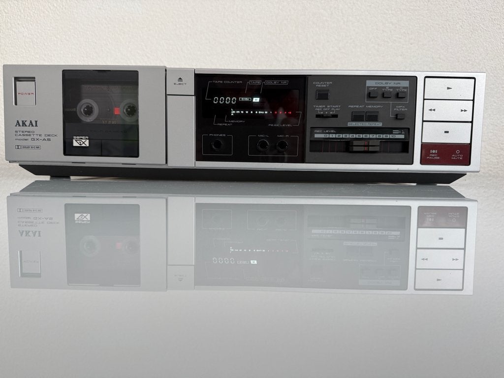 AKAI stereo cassette deck GX-A5, Ophalen, Enkel, Akai, Tiptoetsen