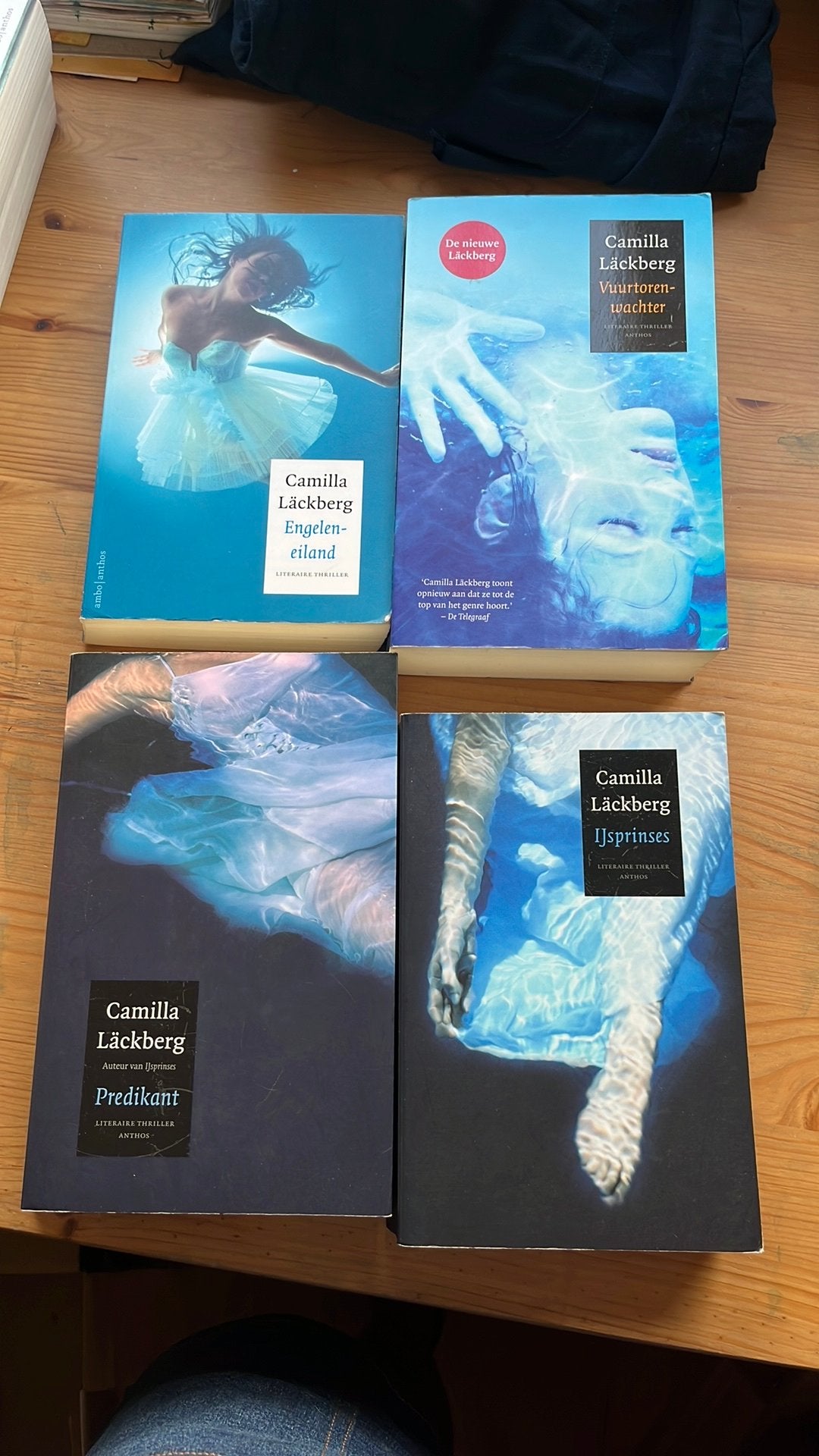 Camilla Läckberg - Fjällbacka serie 4 delen, Ophalen of Verzenden, Gelezen