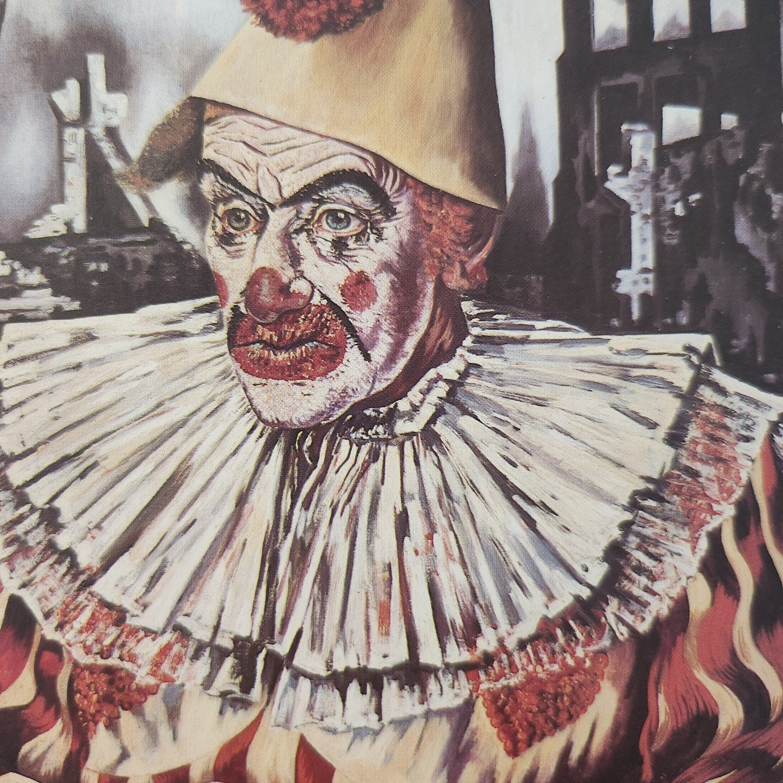 Kunstkaart Charley Toorop - Clown (1940-41), Verzenden, 1960 tot 1980, Ongelopen, Cultuur en Media