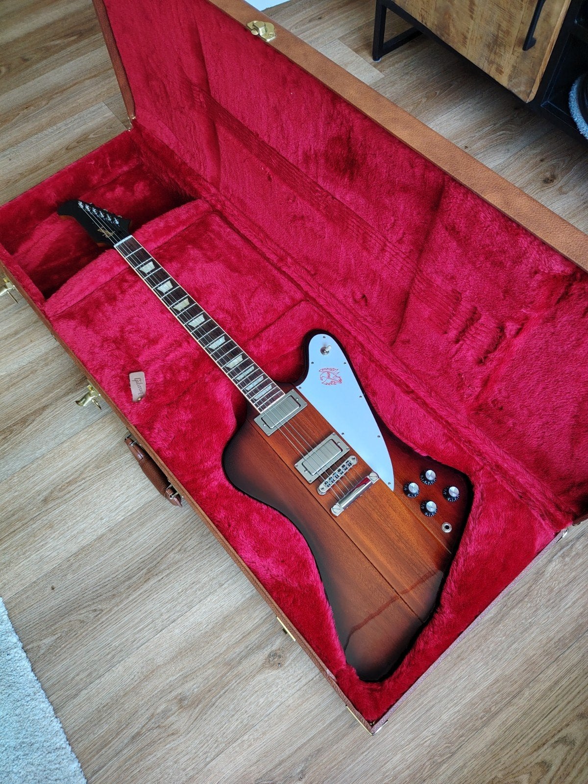 Gibson Firebird 2019 Tobacco Burst, Ophalen of Verzenden, Zo goed als nieuw, Solid body, Gibson
