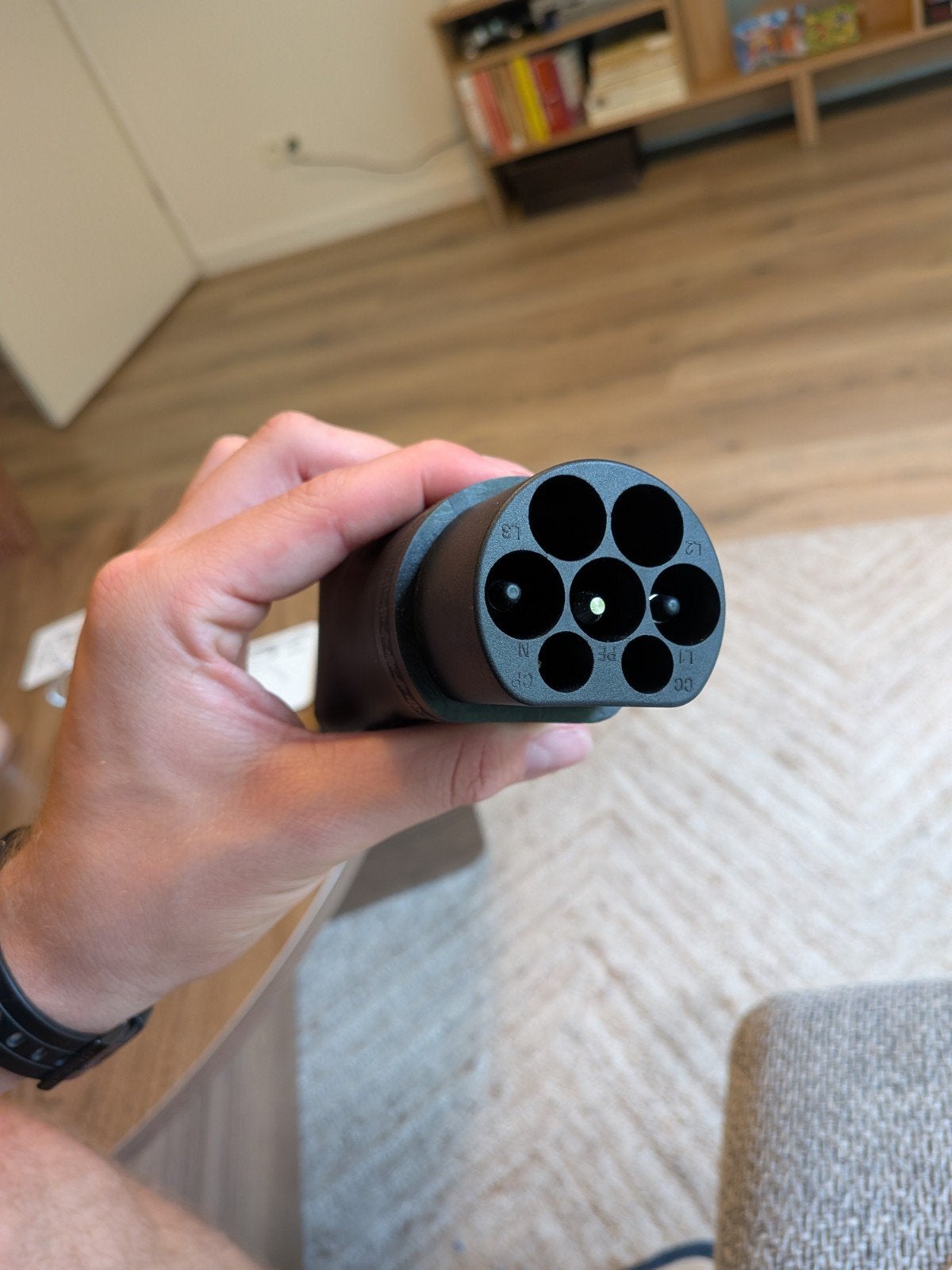 Type 2 naar Schuko-adapter voor auto laadzuil, Ophalen, Nieuw